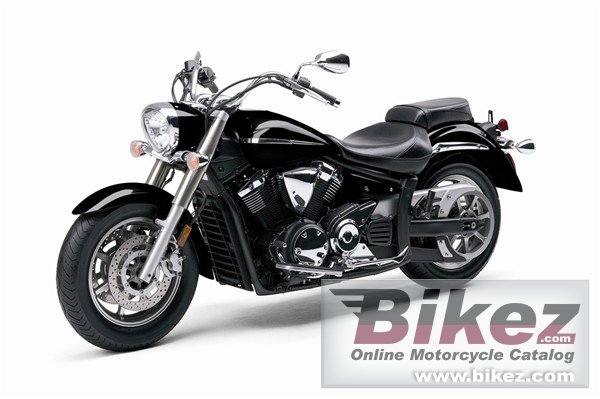 Big Yamaha v star 1300 picture and wallpaper from Bikez.com